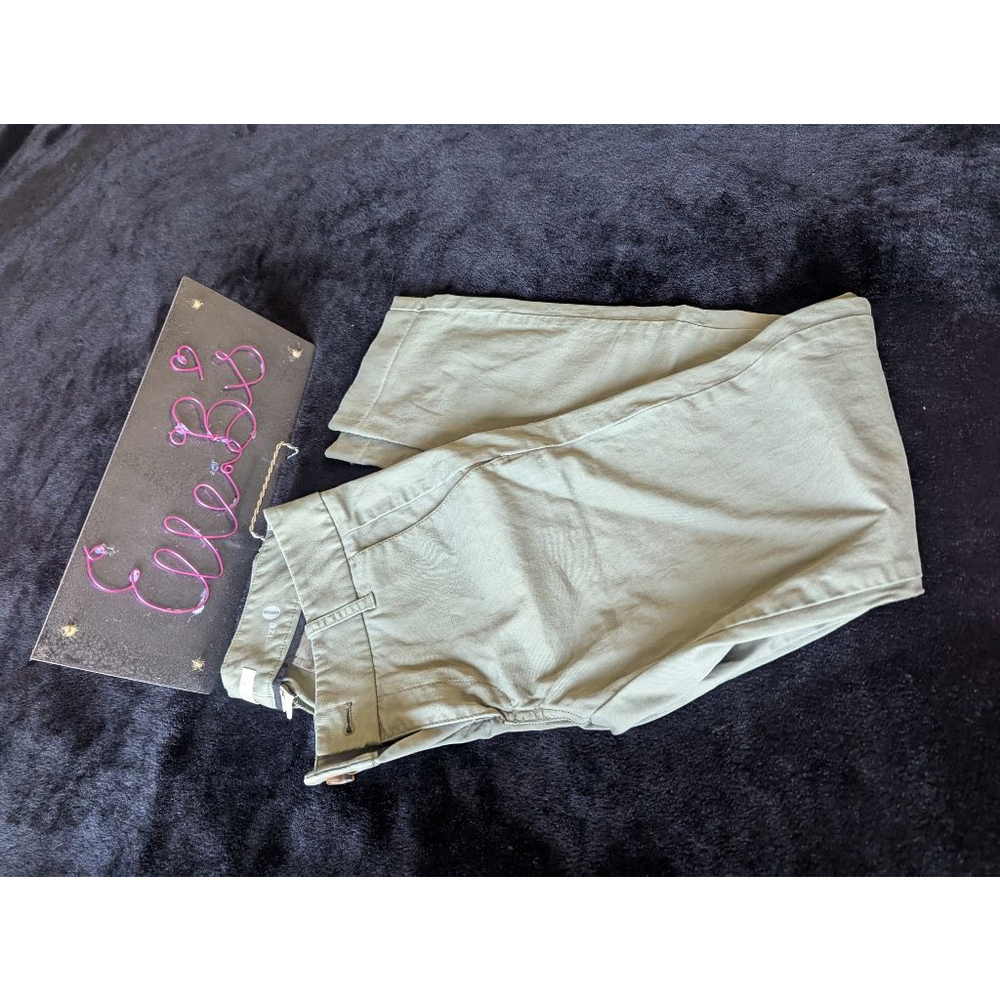 J Crew Green Khaki Pant 0